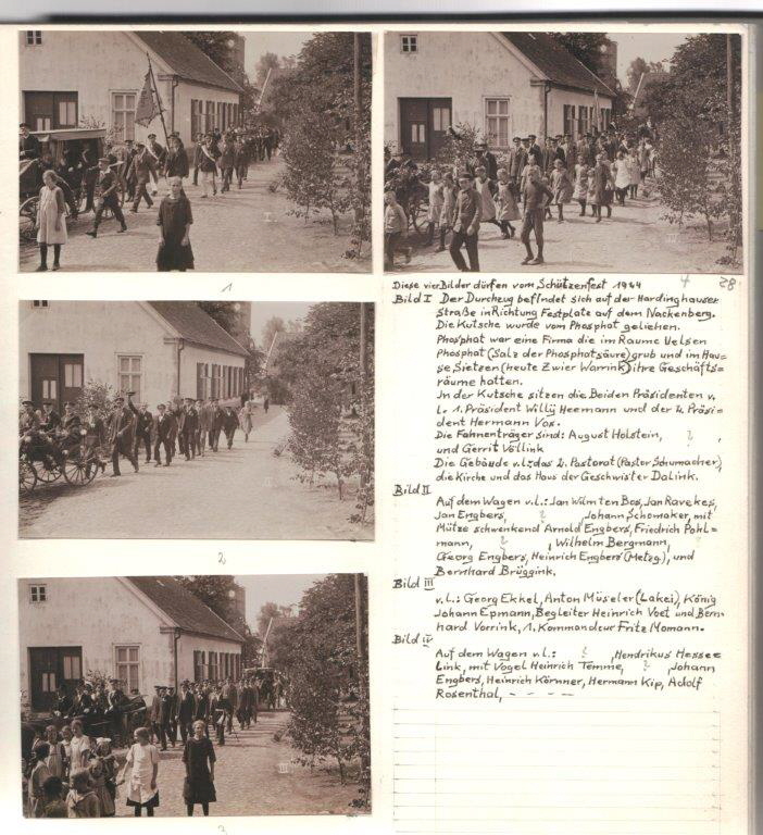 1924_25 Johann Epmann Hesselink Schtzenverein Seite 28 Bild